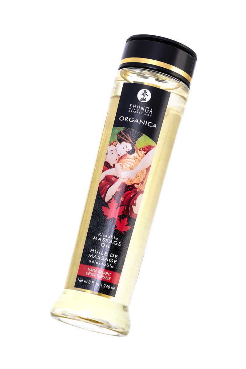 Возбуждающее массажное масло Shunga Organica Кленовый восторг, 250 мл