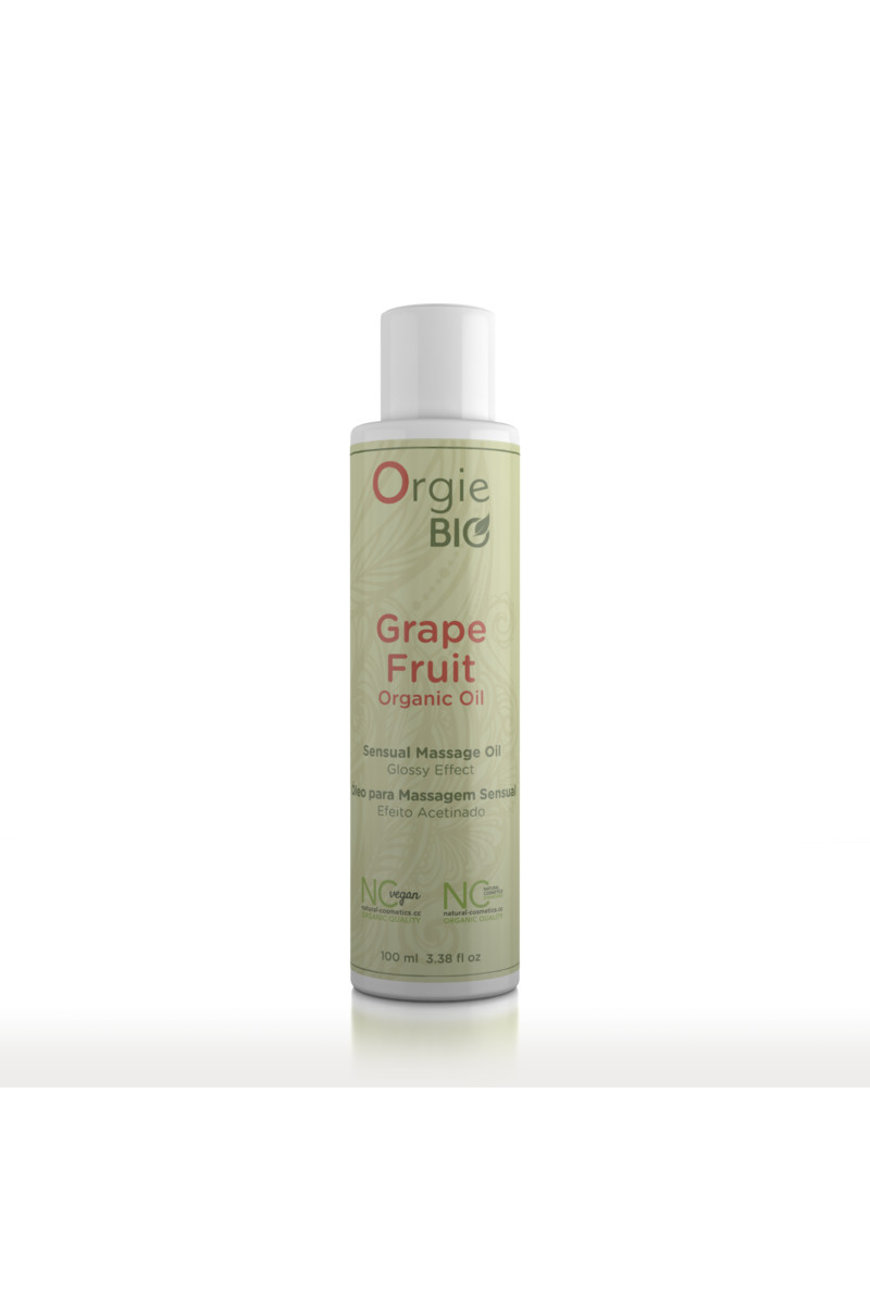 Органическое масло для массажа ORGIE Bio Grapefruit с ароматом грейпфрута, 100 мл