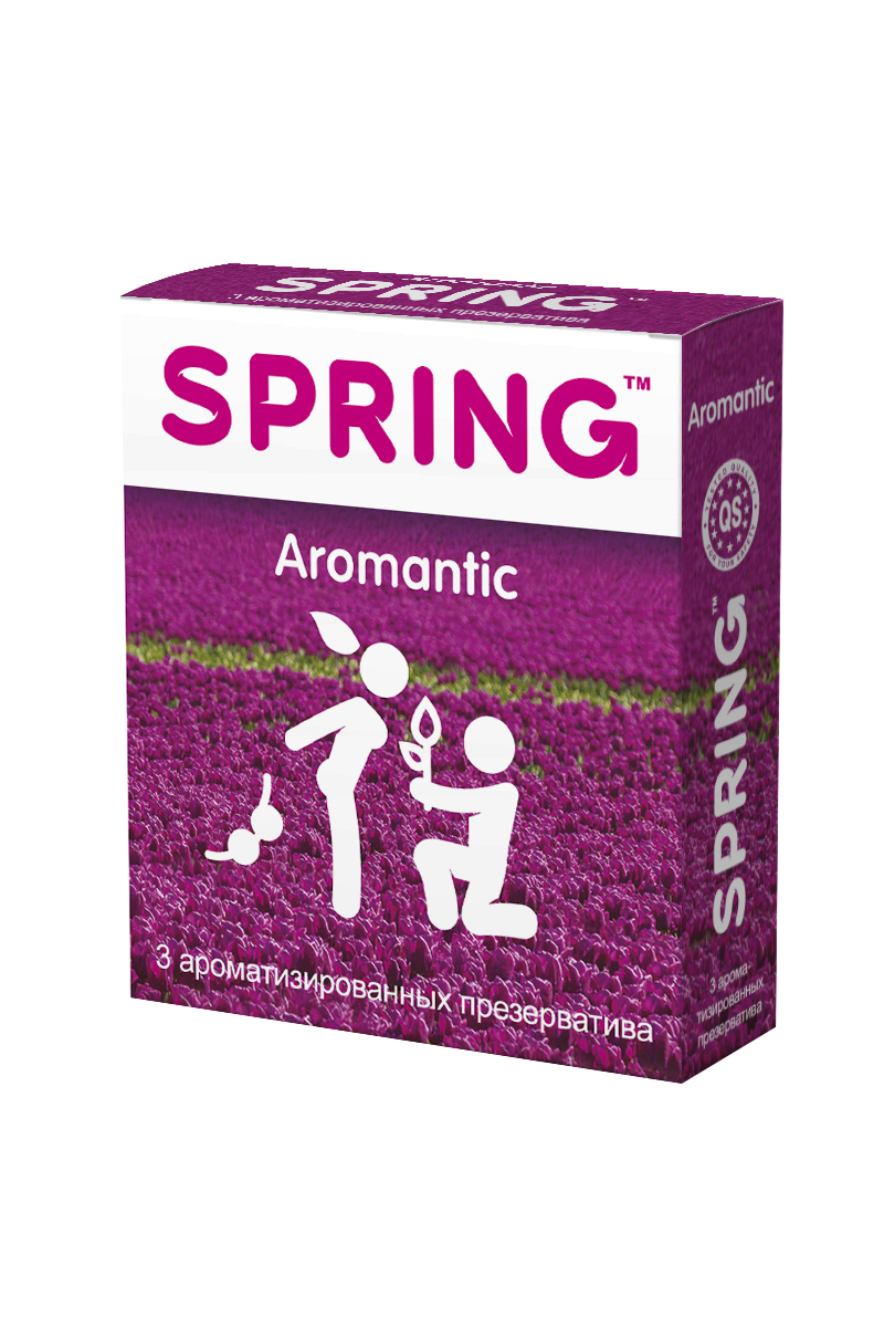 Презервативы SPRING AROMANTIC - ароматизированные, №3 ШТ