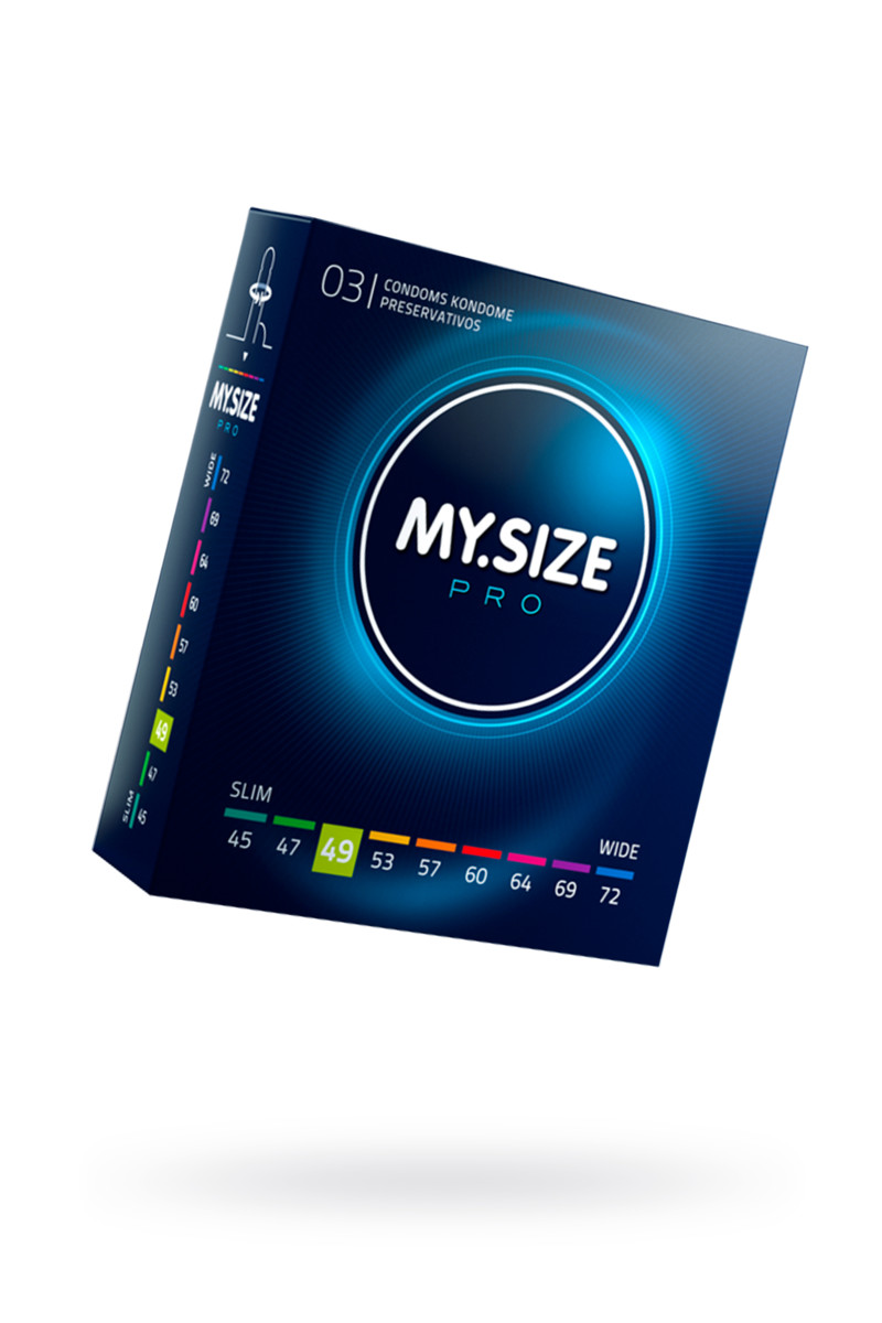 Презервативы ''MY.SIZE'' №3 размер 49 (ширина 49mm)