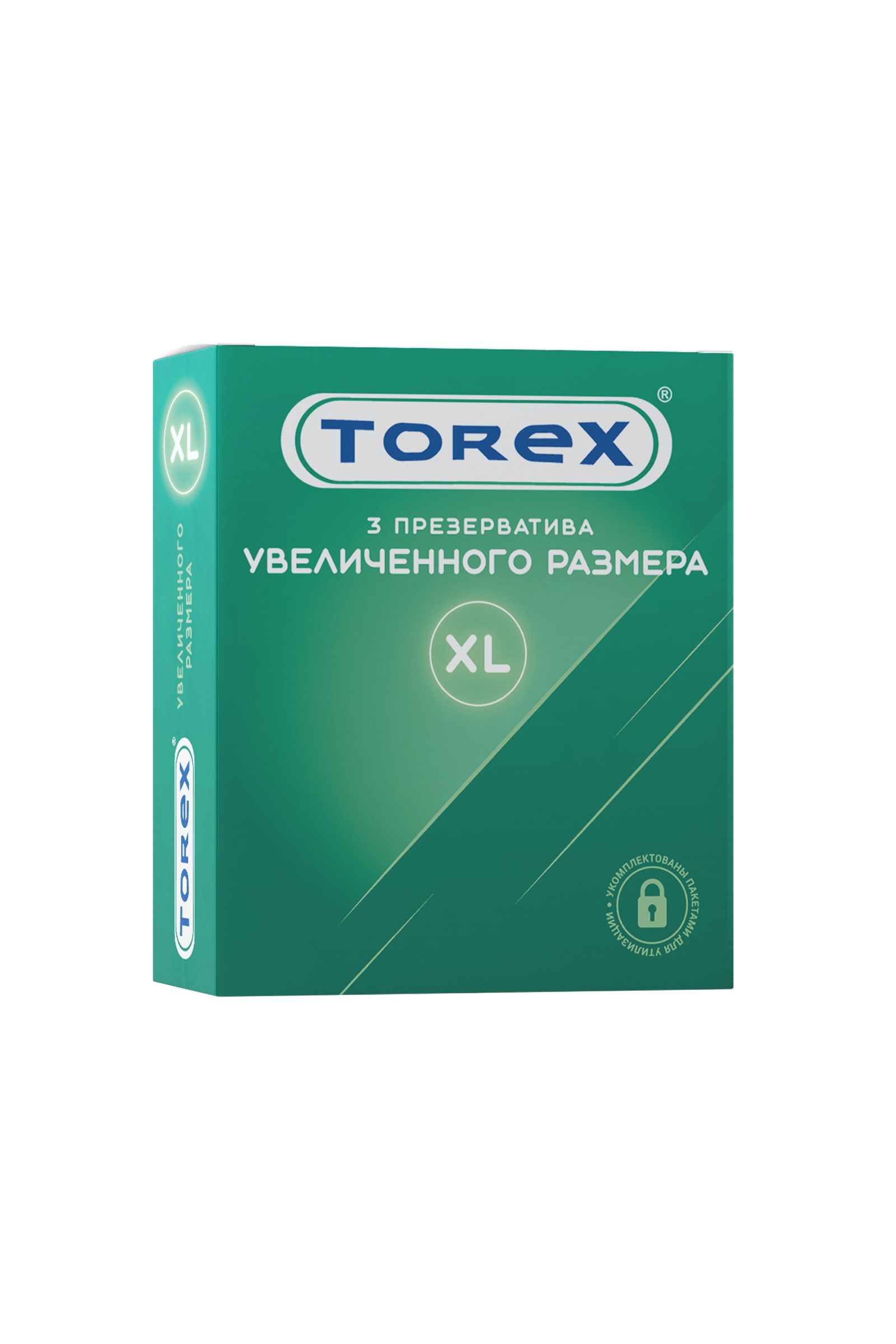 Презервативы увеличенного размера TOREX  латекс, №3, 19 см