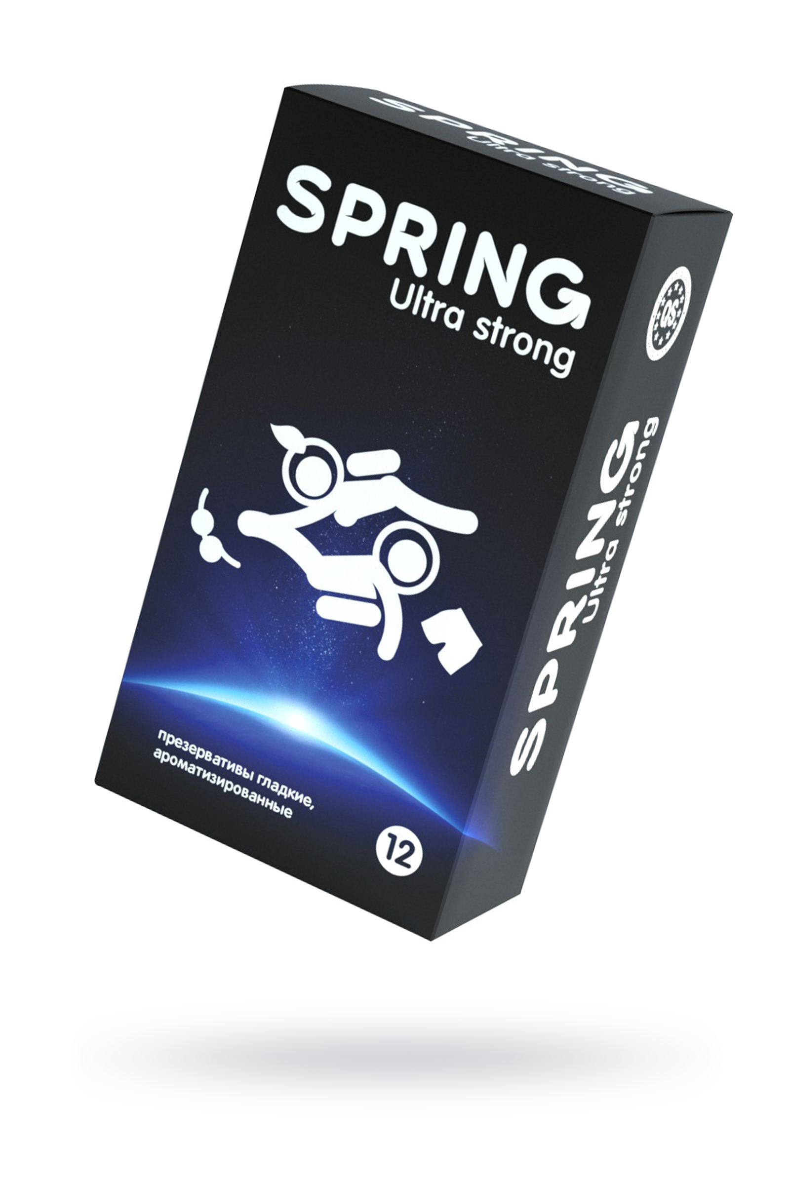 Презервативы Spring  Ultra Strong, классические, латекс, 19,5 см, 12 шт