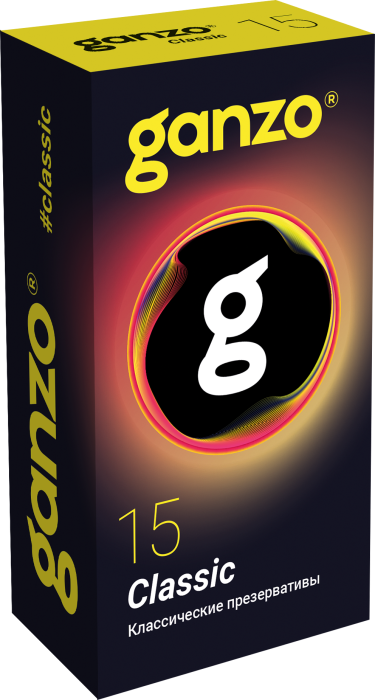 Презервативы Ganzo Classic № 15 Классические  15 шт