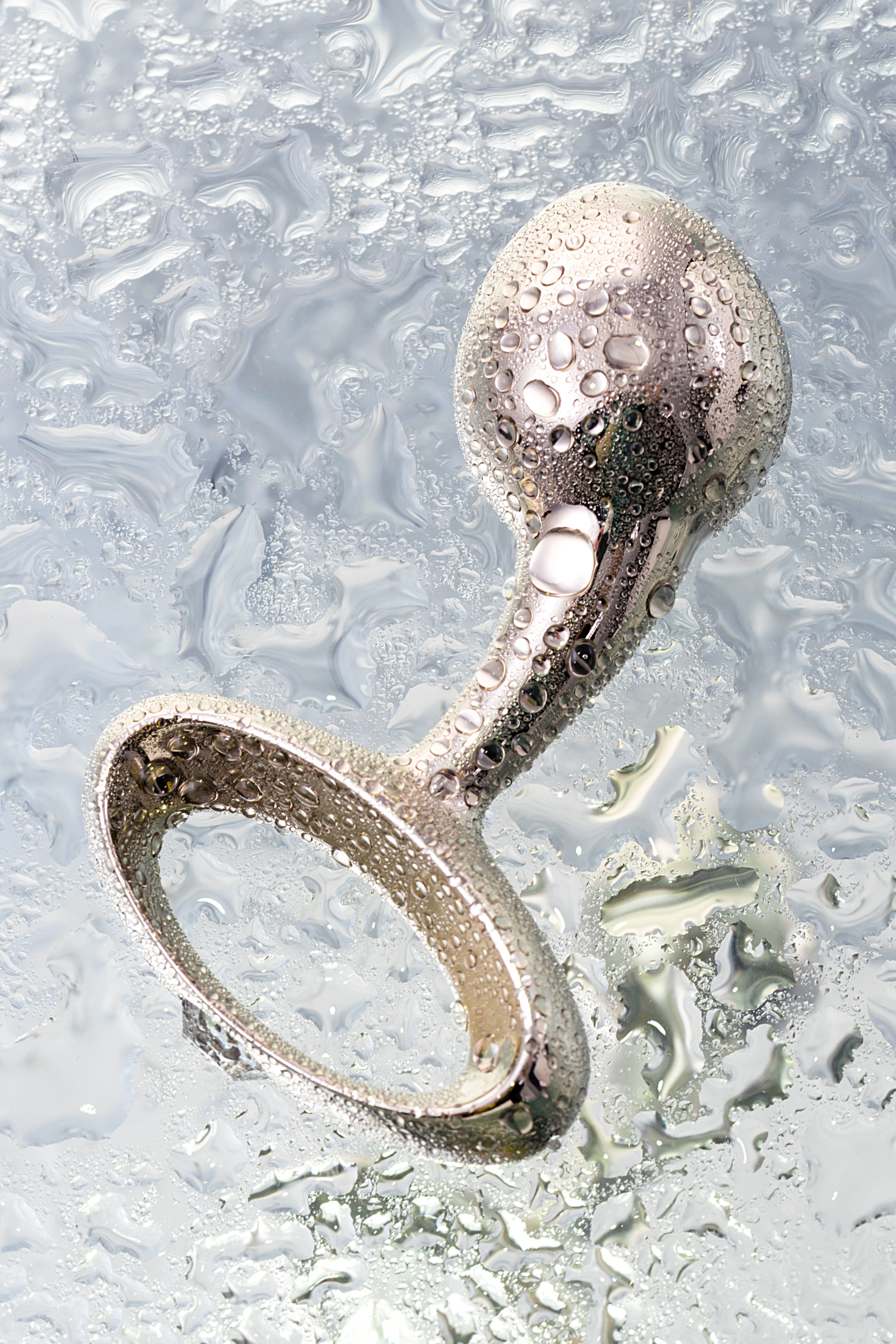 Анальная втулка серебро