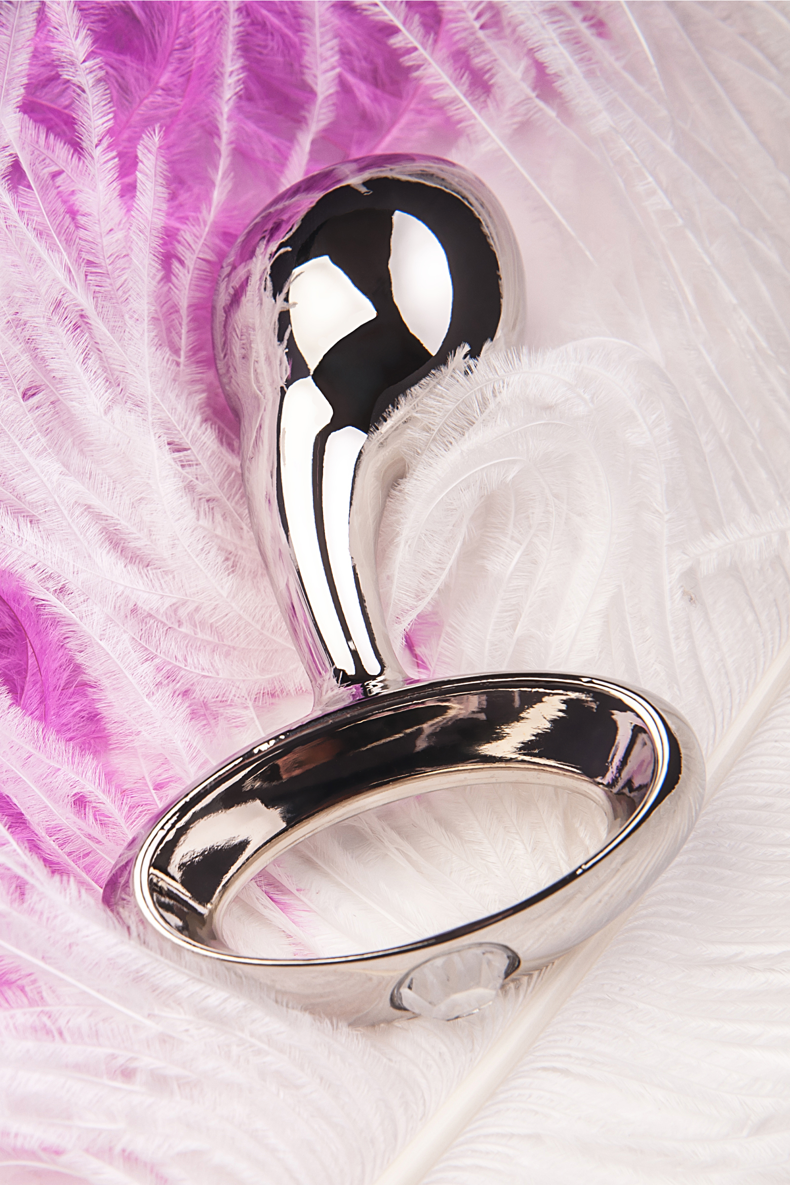 Анальная втулка серебро