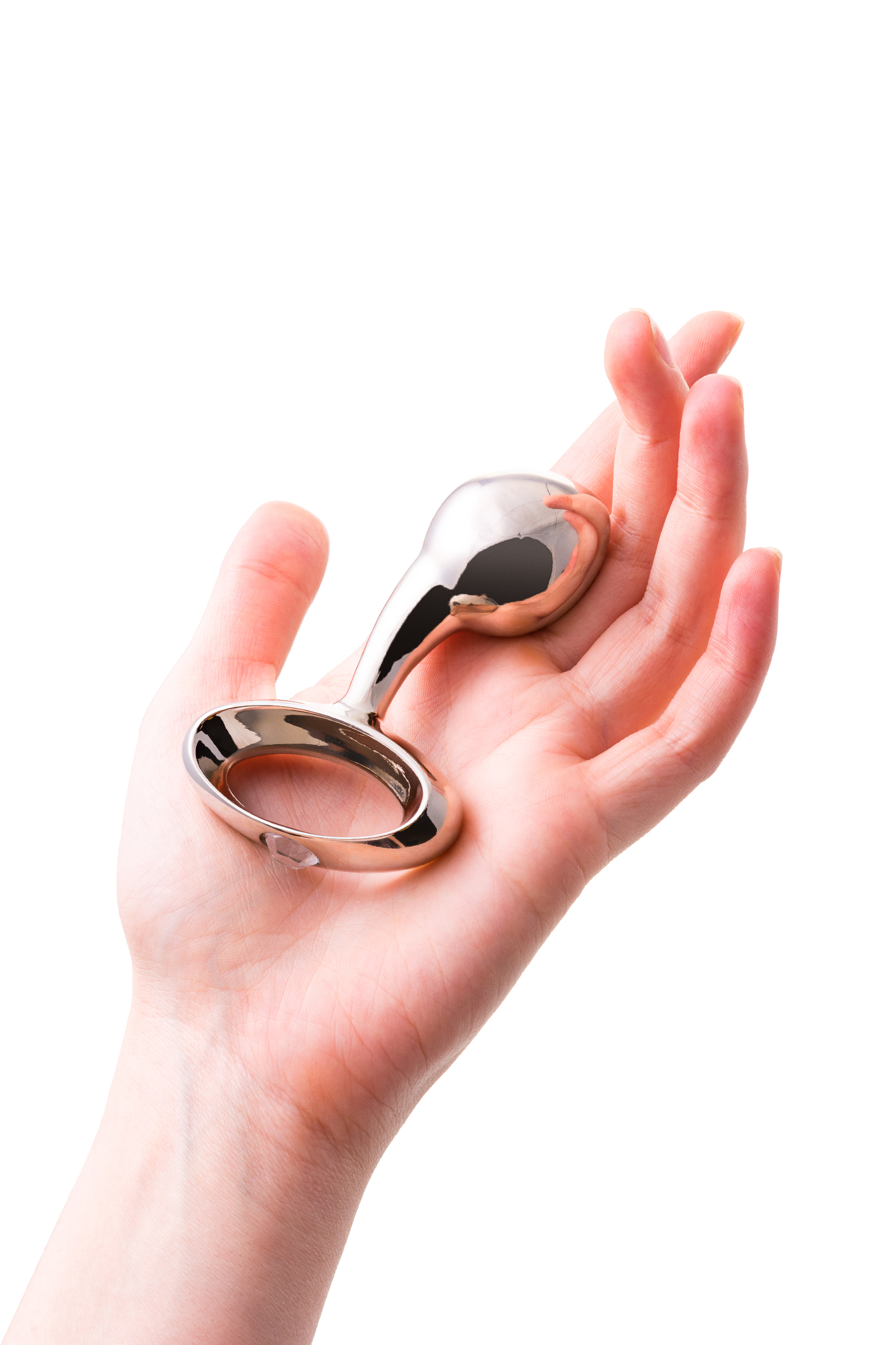 Анальная втулка серебро