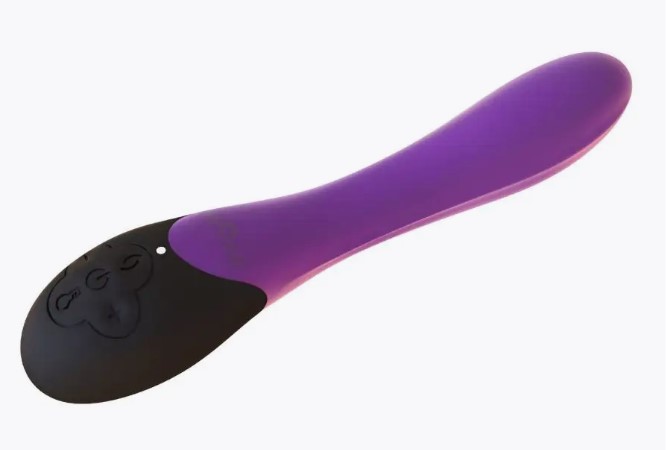 Нагреваемый G вибратор Lynx, цвет сливовый