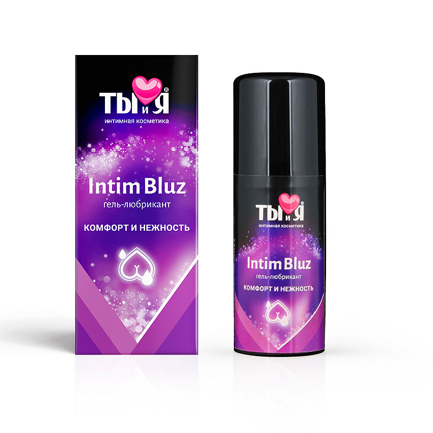Ты и Я - Гель-лубрикант ''IntimBluz'' для анального секса, 25 г
