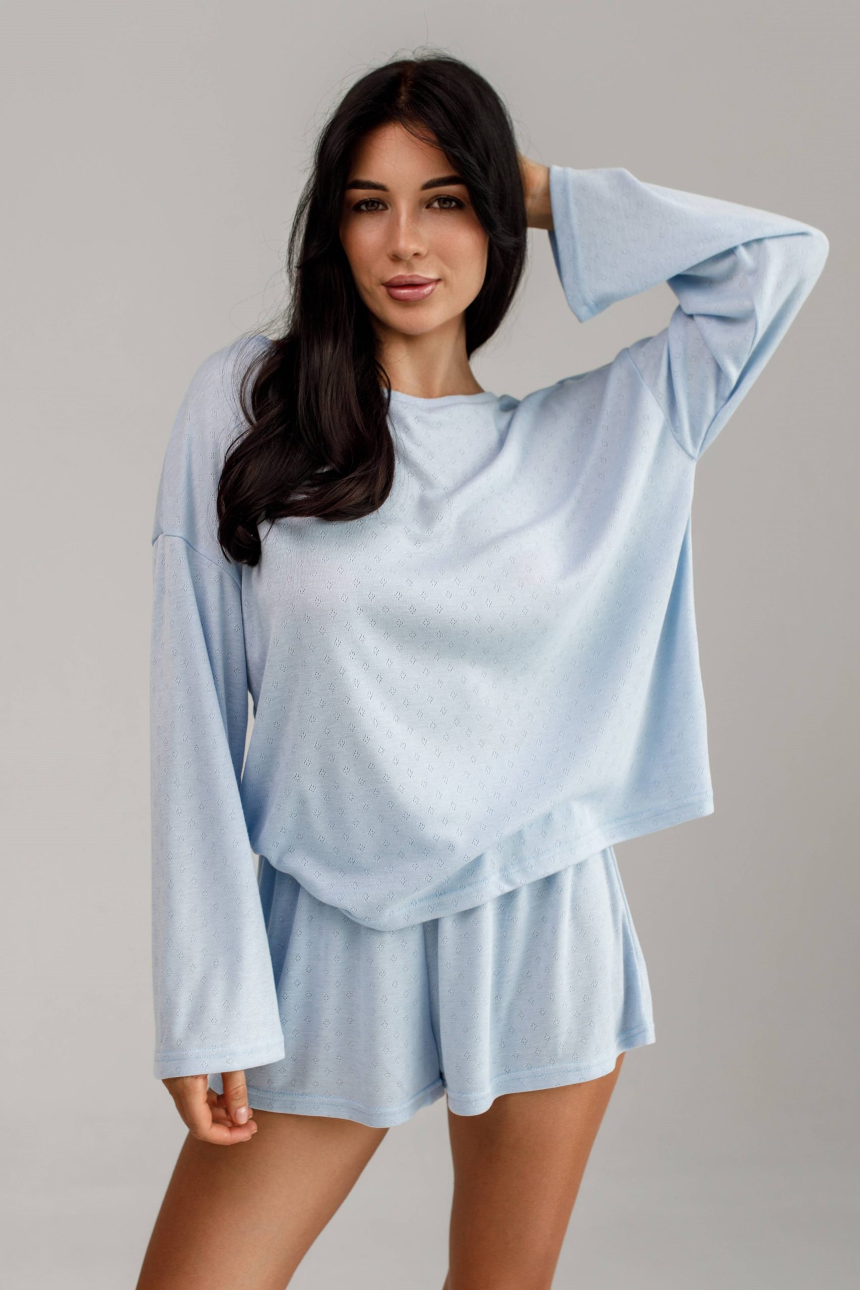 LV Голубая пижама (ромб) S