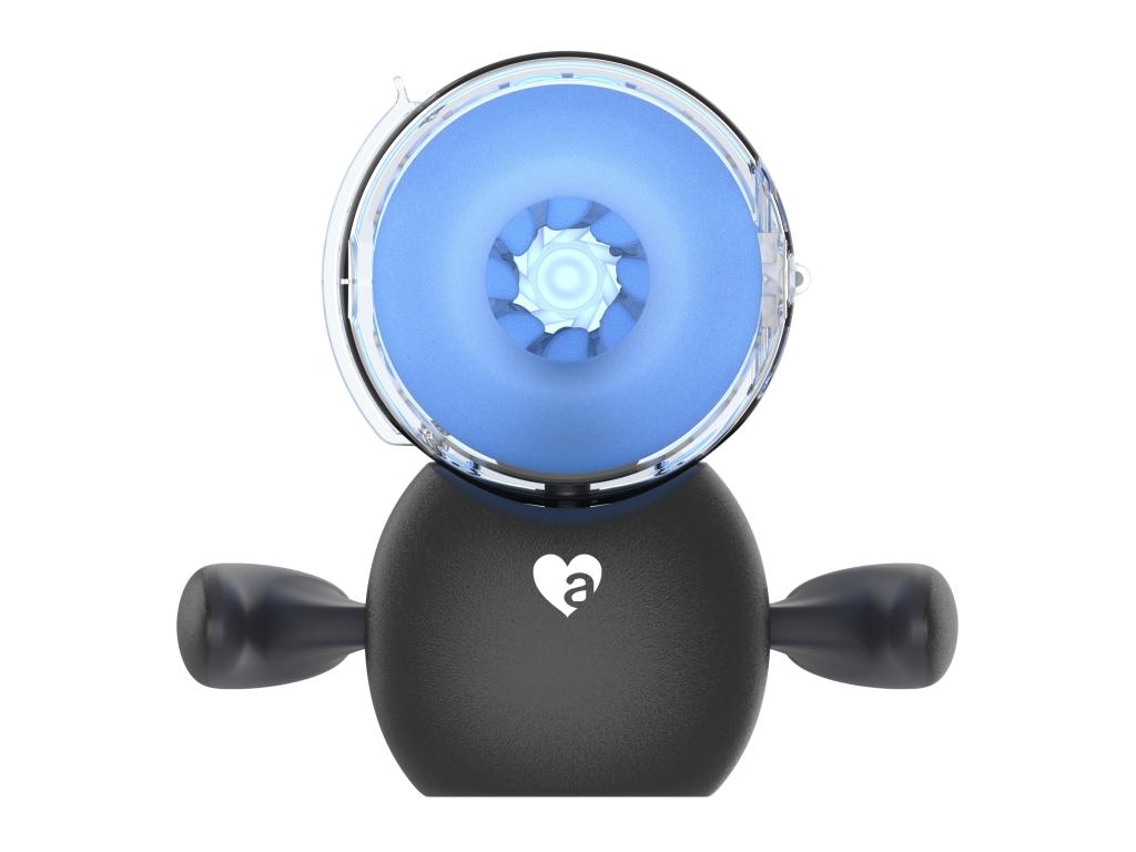 Инновационный робот-мастурбатор Black Knight с массажем бусинами