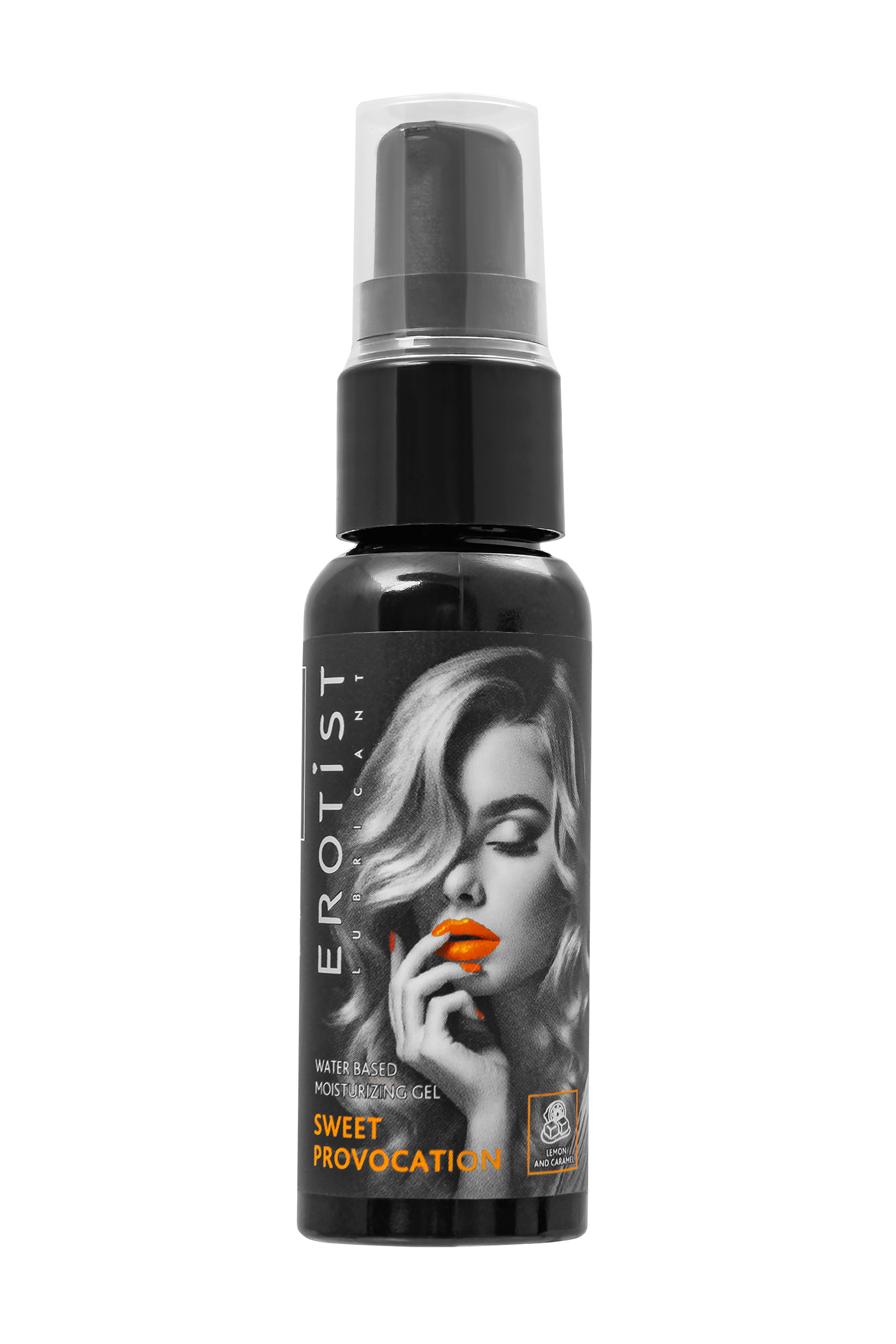 Съедобный гель Erotist со вкусом ЛИМОНА И КАРАМЕЛИ, 30мл
