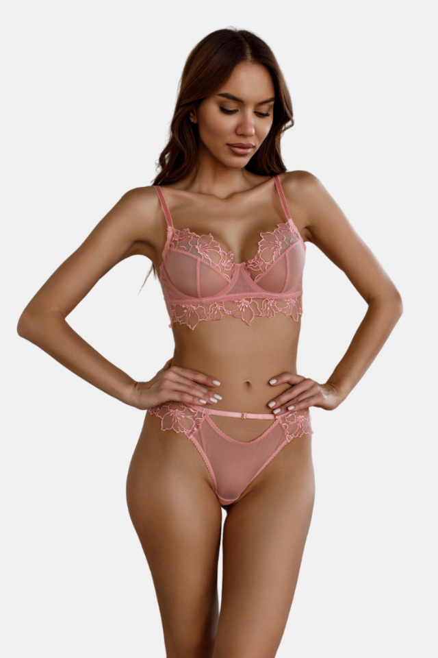 LV Розовый комплект, размер 85В