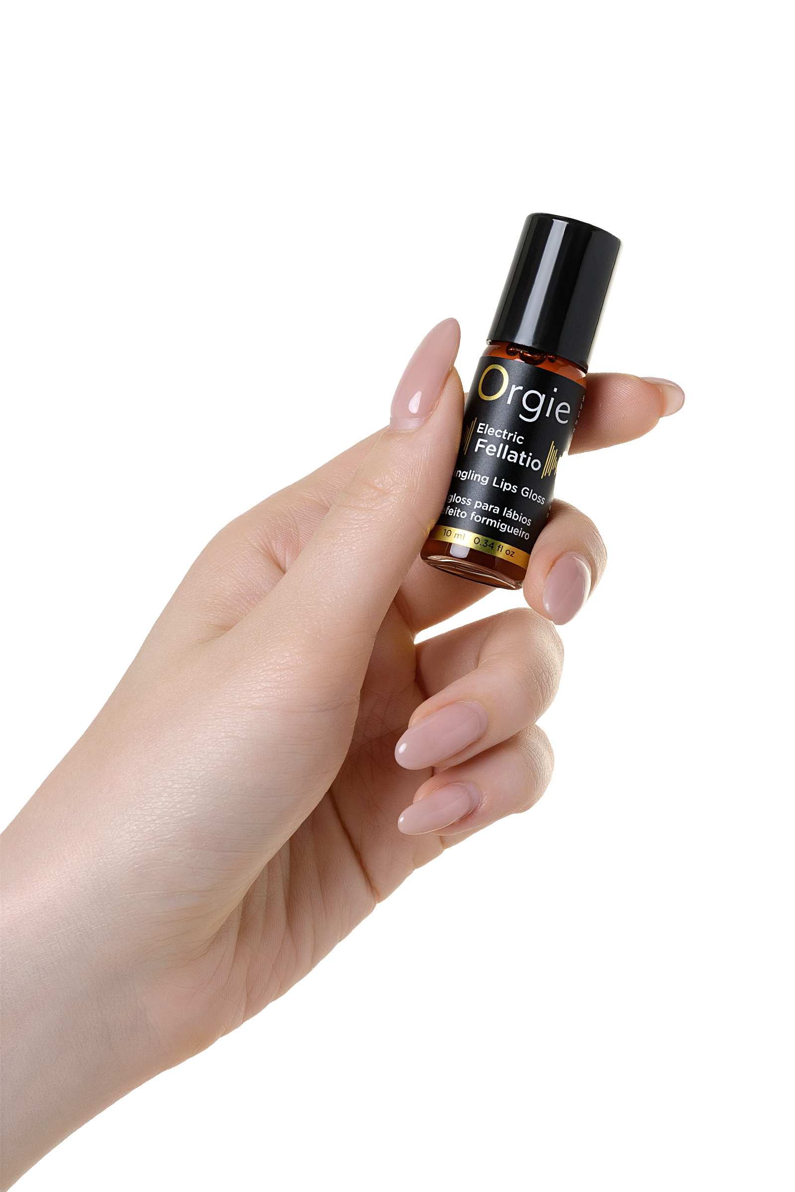 Блеск для губ с вибрирующим эффектом Orgie Sexy Vibe Electric Fellatio, 10 мл