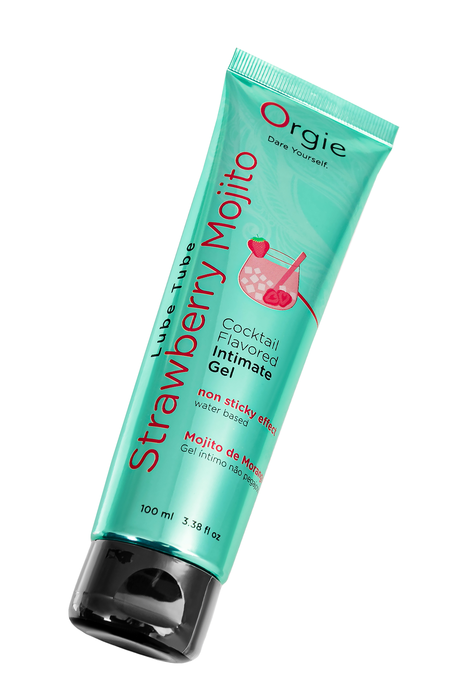 Интимный гель Orgie LUBE TUBE на водной основе, со вкусом клубничного мохито,100 мл