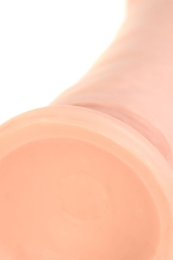 Реалистичный вибратор RealStick Elite, TPR, телесный, 7 режимов вибрации, 18 см