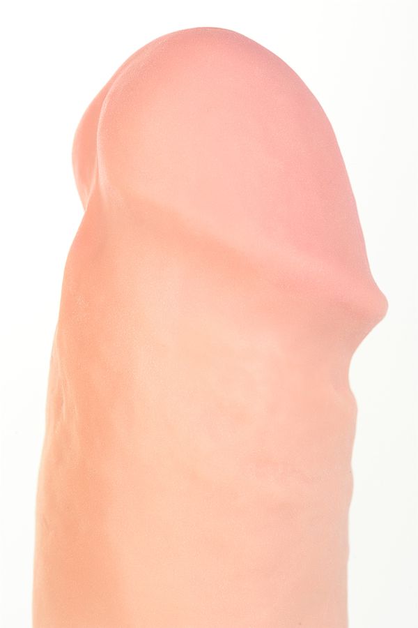 Реалистичный вибратор RealStick Elite, TPR, телесный, 7 режимов вибрации, 18 см