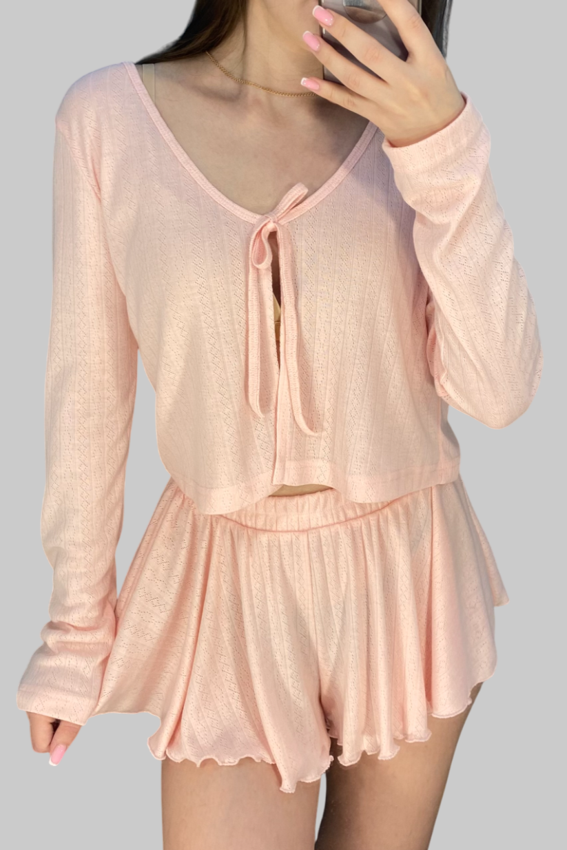 LV Персиковая пижама S