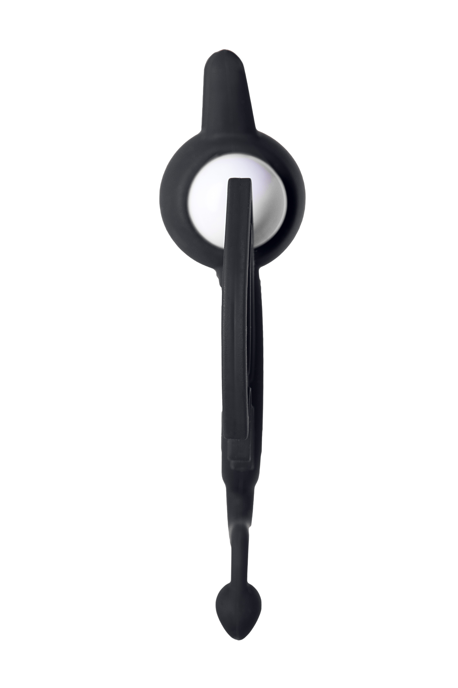 Эрекционное кольцо на пенис JOS  COCKY DEVIL, Силикон, Чёрный, 8,5 см