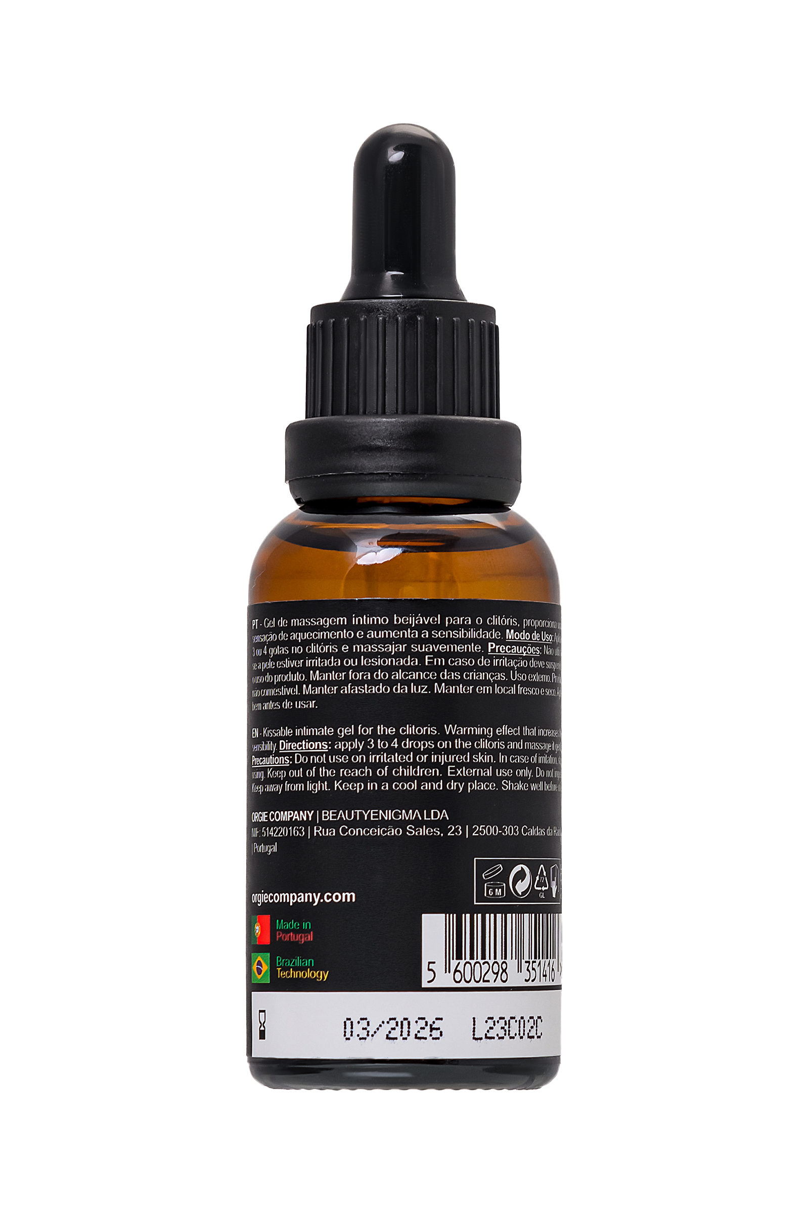 Интимный гель для клитора ORGIE Orgasm Drops Kissable, 30 мл