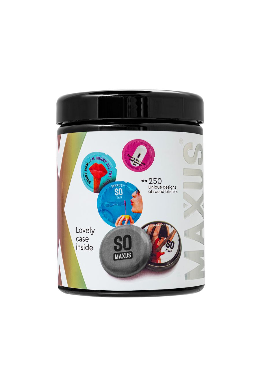 Презервативы Maxus 003, тонкие, латекс, железный кейс, 18 см, 5,3 см, 15 шт.