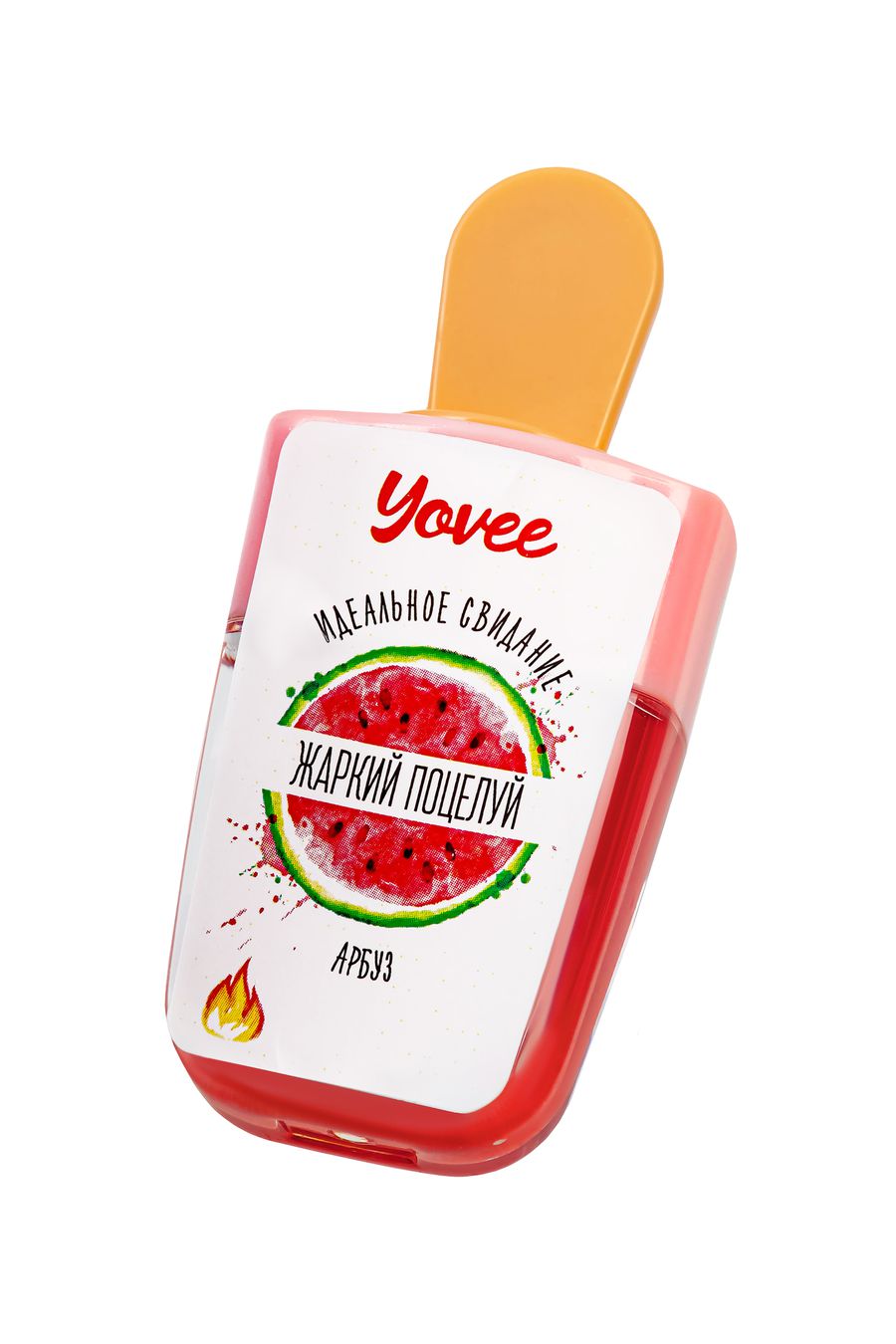 Бальзам для губ «Жаркий поцелуй» с ароматом арбуза, разогревающий, 5 мл
