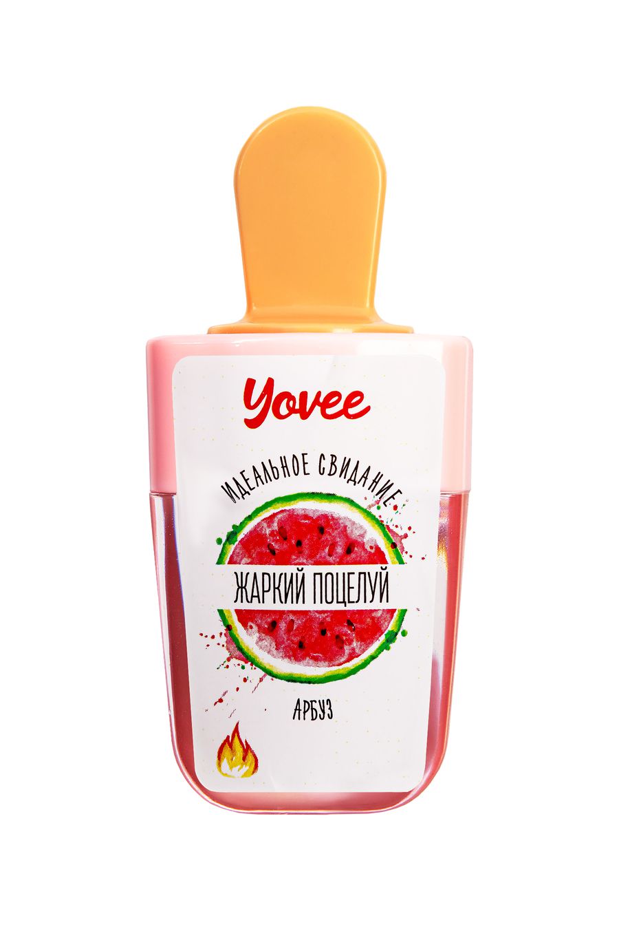 Бальзам для губ «Жаркий поцелуй» с ароматом арбуза, разогревающий, 5 мл