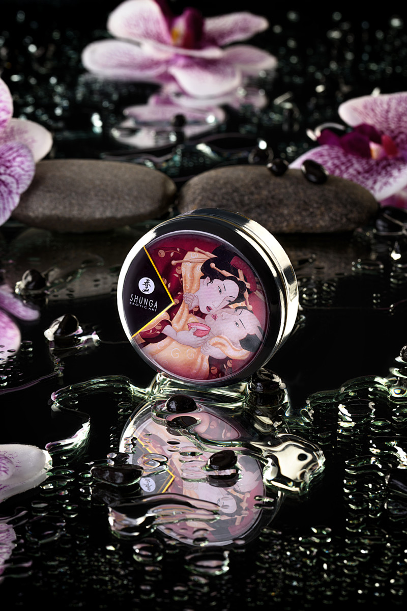 Массажное аромамасло /Клубника и шампанское/ 30 мл.