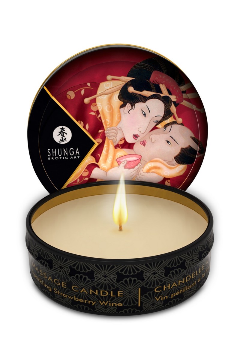 Массажное аромамасло /Клубника и шампанское/ 30 мл.