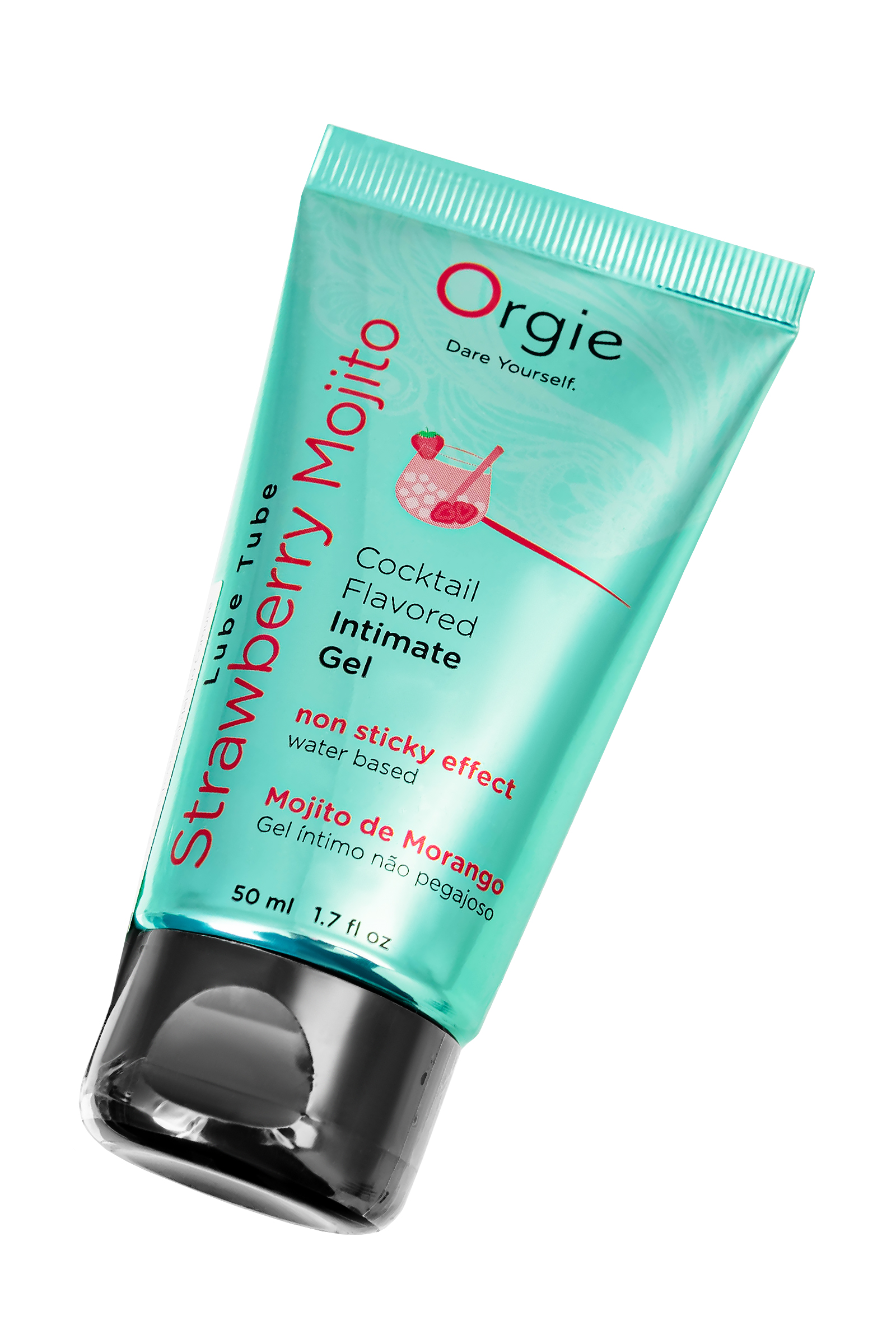 Интимный гель Orgie LUBE TUBE на водной основе, со вкусом клубничного мохито, 50 мл