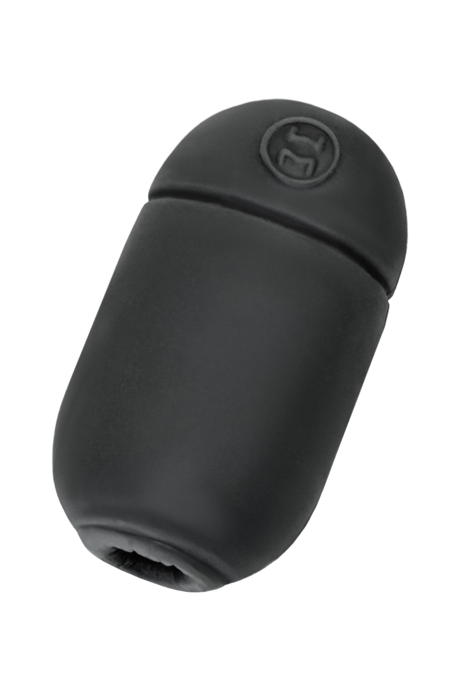 Мастурбатор нереалистичный MEN'S MAX CAPSULE 05 STEP, TPE, черный, 8 см (В ЗИПЛОКЕ)