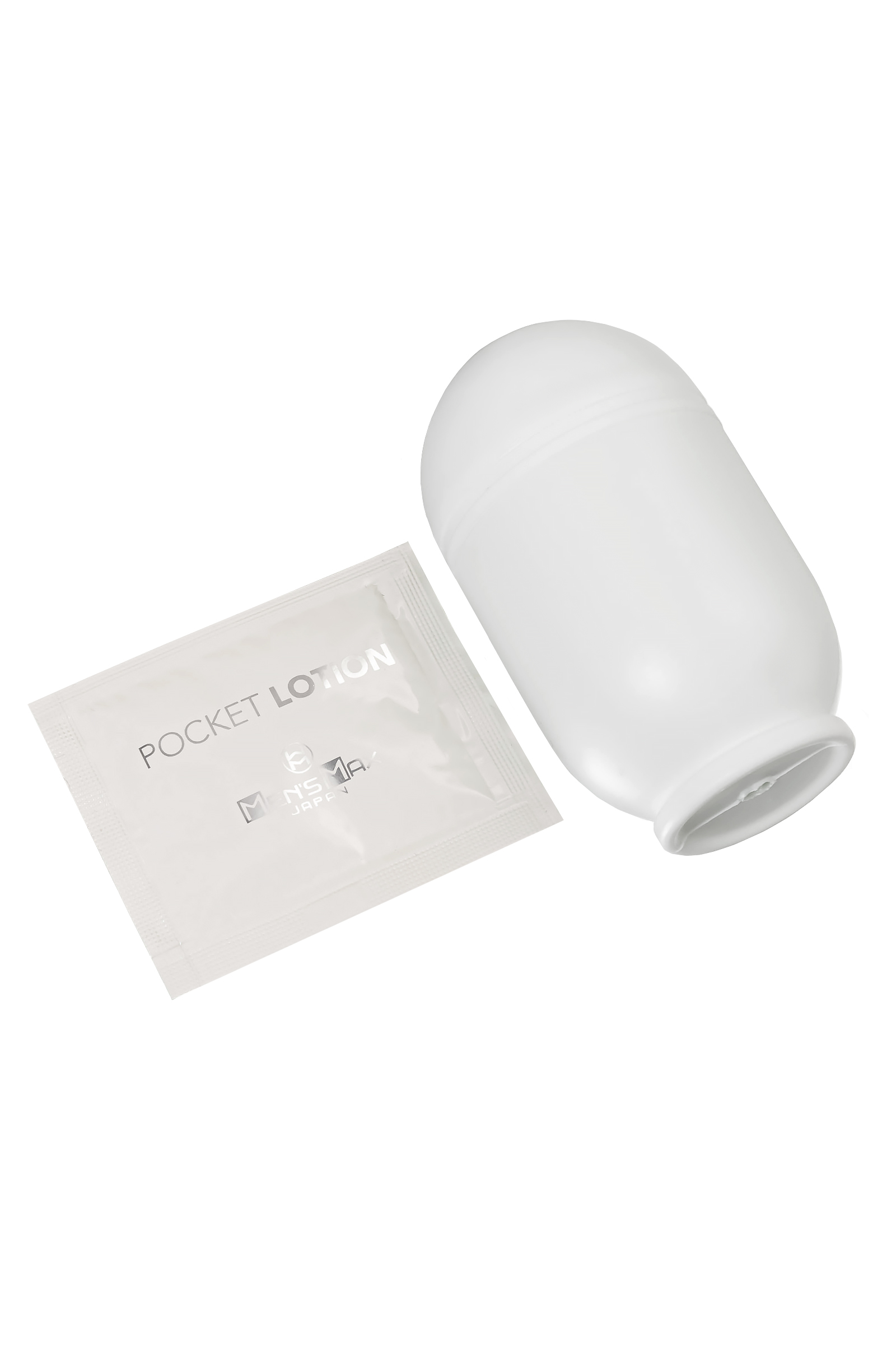 Мастурбатор нереалистичный MEN'S MAX CAPSULE 05 STEP, TPE, черный, 8 см (В ЗИПЛОКЕ)