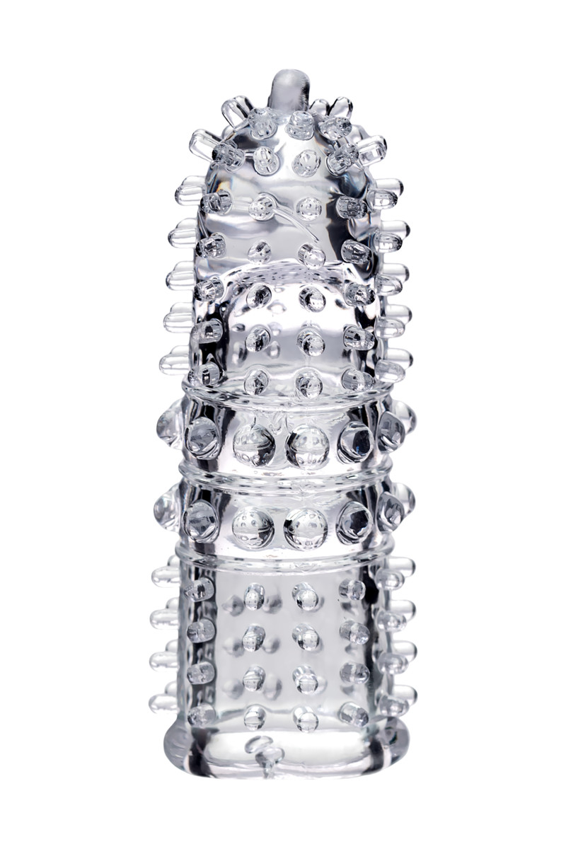 Насадка на палец Arbo, ТРЕ, прозрачный, 8 см