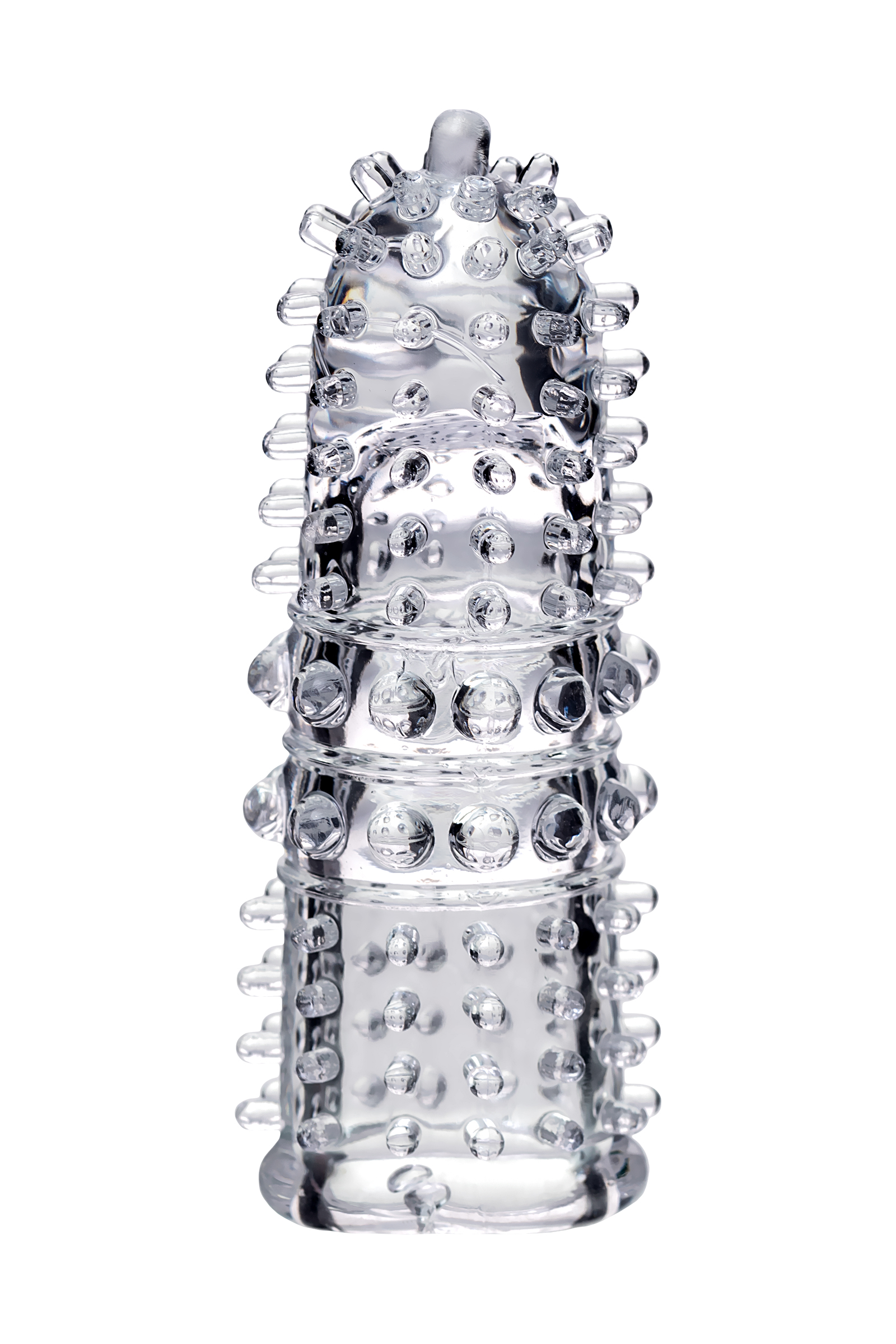 Насадка на палец Arbo, ТРЕ, прозрачный, 8 см