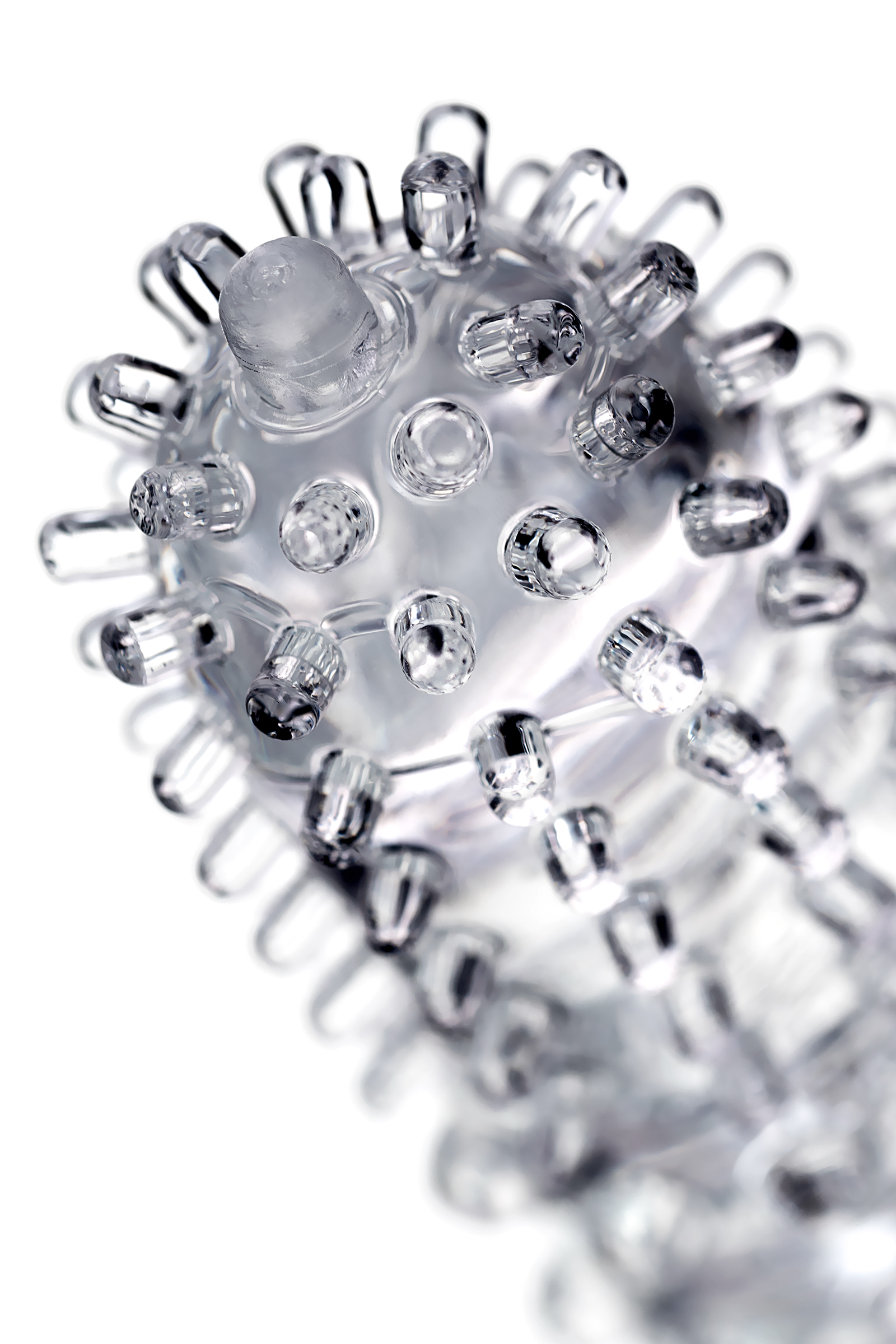 Насадка на палец Arbo, ТРЕ, прозрачный, 8 см