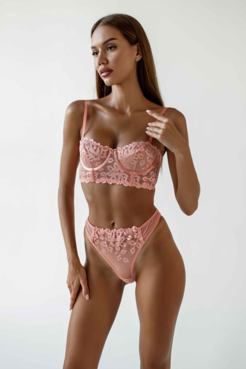 LV Персиковый комплект, размер 80С