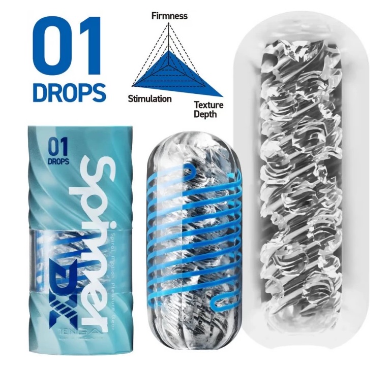 TENGA SPINNER DX Мастурбатор DROPS