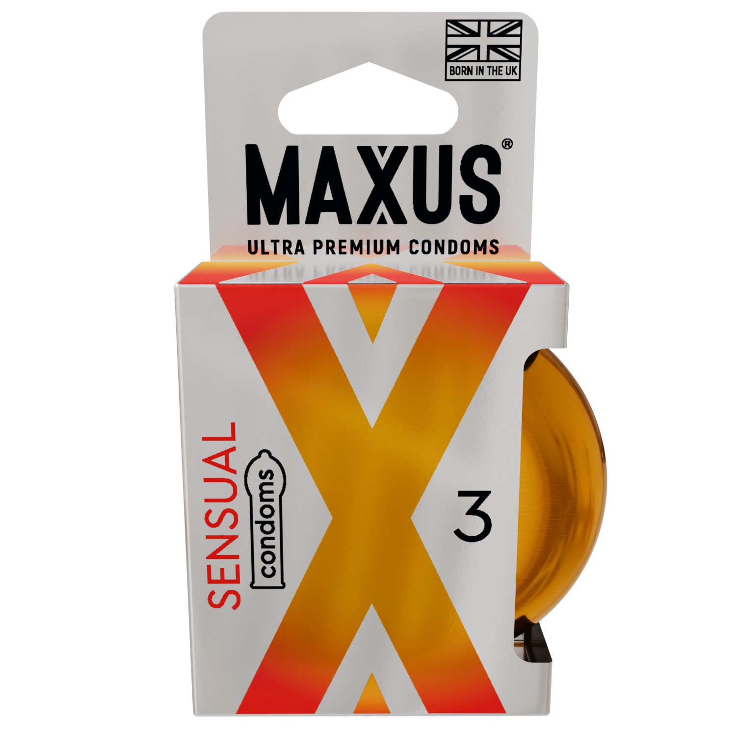 Презервативы MAXUS Sensual, анатомические, 3 шт