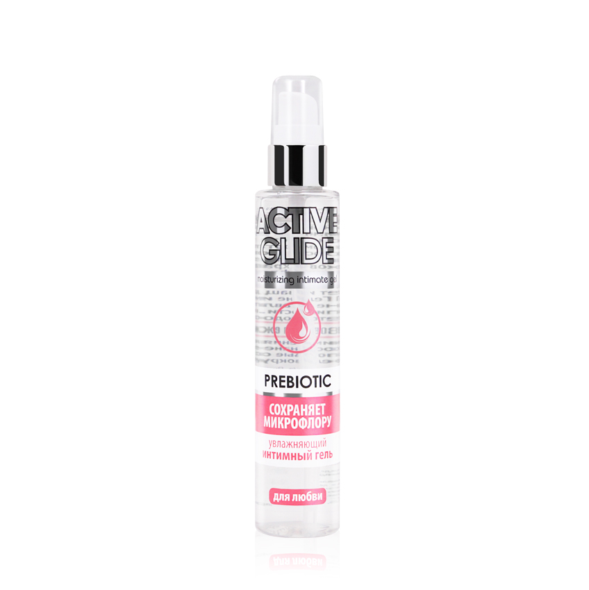 Увлажняющий интимный гель ACTIVE GLIDE PREBIOTIC, 100