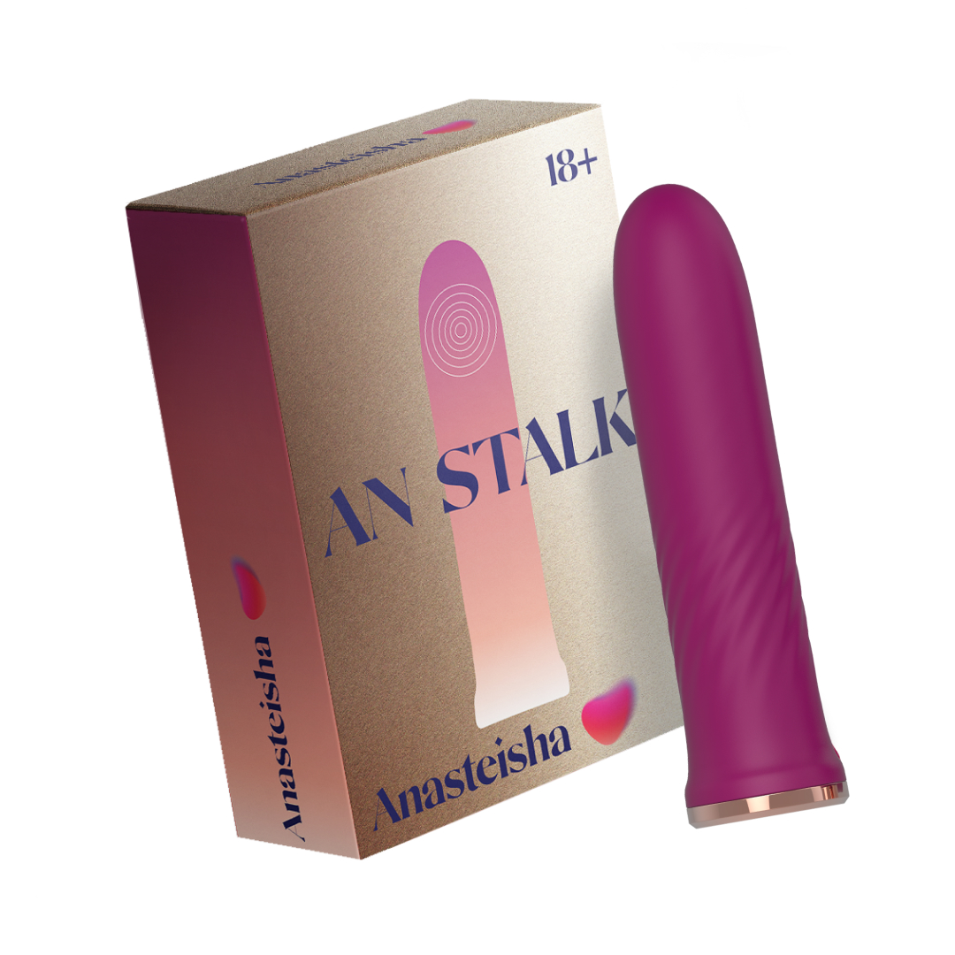 Элегантный миниатюрный вибромассажер AN Stalk 10,2 см