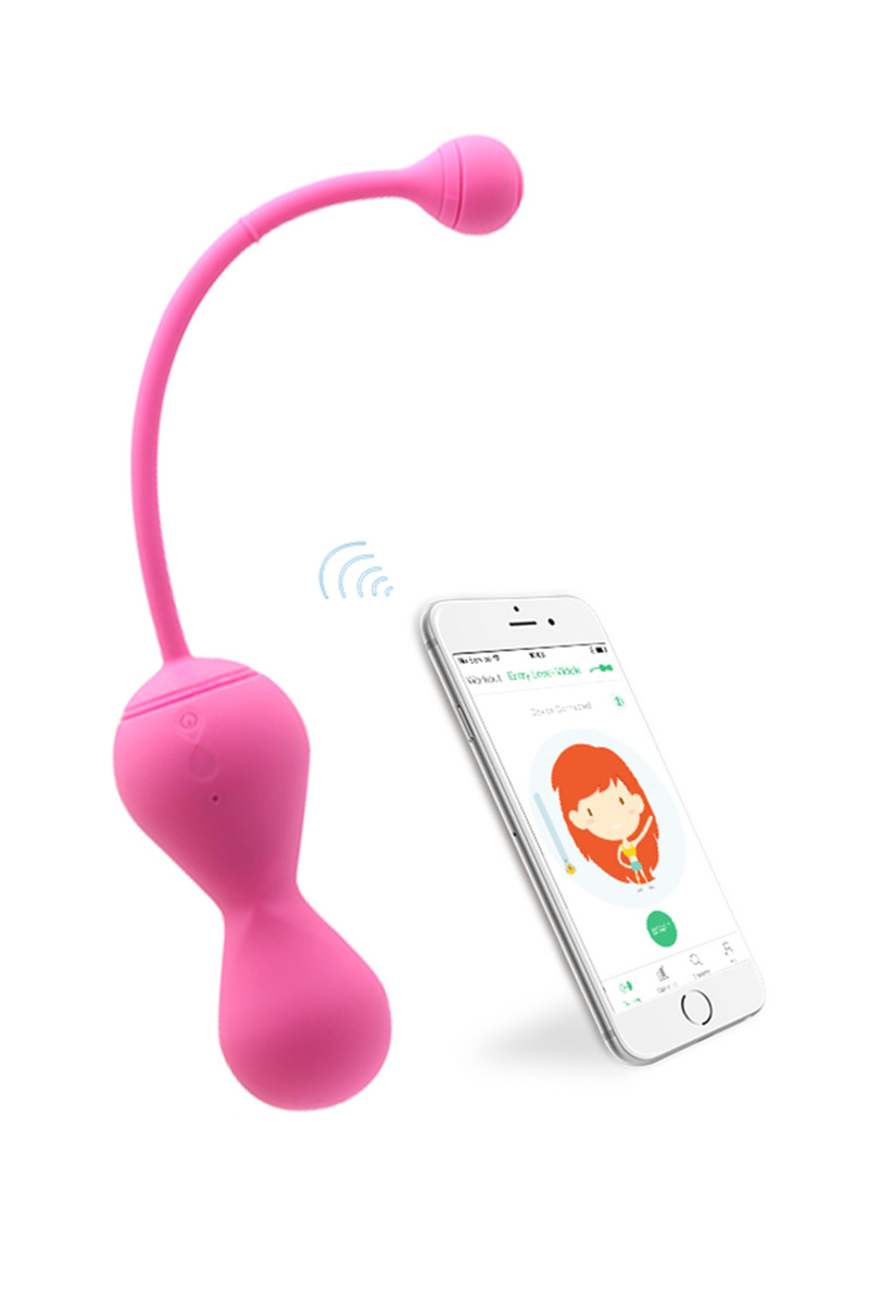 Тренажёр Кегеля MAGIC KEGEL MASTER 2 силикон, розовый, 3,8 см