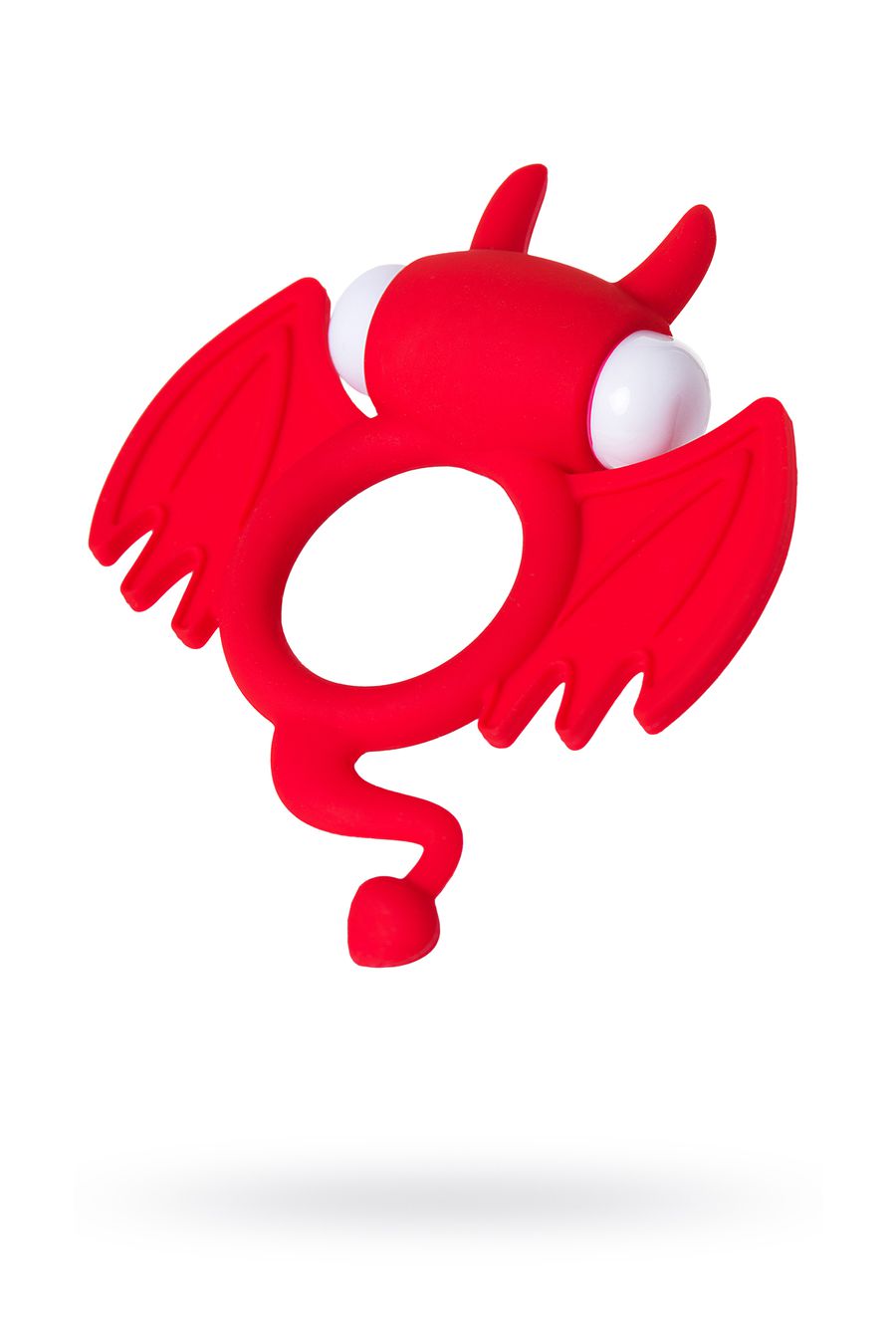 Эрекционное кольцо на пенис JOS  SWEET DEVIL, Силикон, Красный, 8,5 см