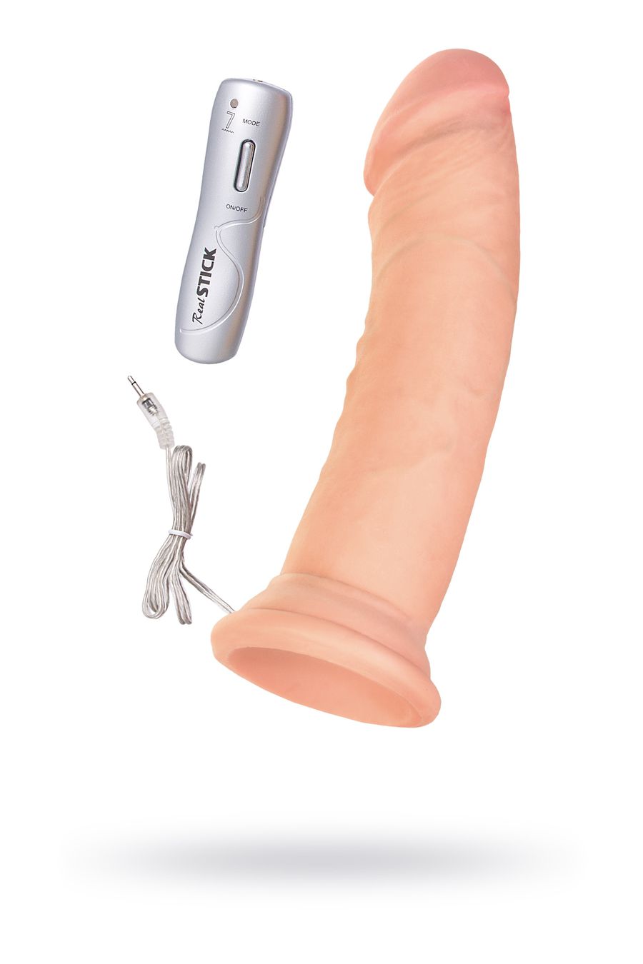 Реалистичный вибратор RealStick Elite Kurt, TPR, телесный, 20 см