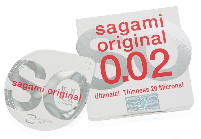 Sagami Original 0.02  УЛЬТРАТОНКИЕ, полиуретан №1